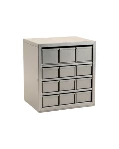 Birch Bluff Small-Parts Storage Drawer Cabinet - Gray