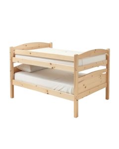 Mccarter Twin Over Full Solid Wood Standard Bunk Bed