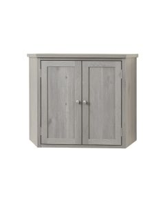 Shore Crest Wall-Mounted Entry Cabinet - Gray (synthetic illustration; no displayed measurements)