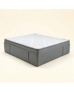 12 '' Firm Gel Memory Foam Mattress And Box Spring (synthetic illustration; no displayed measurements)