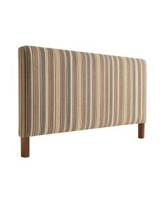 Joslyn Striped Upholstered Panel Headboard