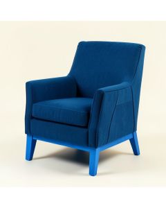 Killam 31.5 '' Wide Polyester Wingback Chair (synthetic illustration; no displayed measurements)