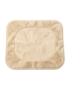 Moss Crest Bath Mat - Beige (synthetic illustration; no displayed measurements)