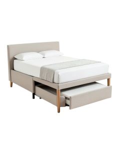 Pompano Platform Bed with Stowed Trundle