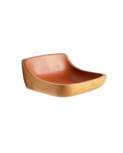Brook Bend Wall-Mounted Cat Perch - Terracotta