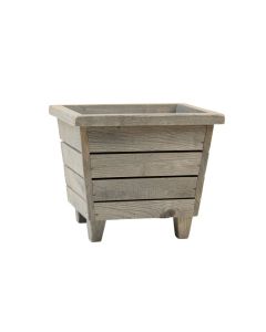 Rowan Branch Empty Raised Planter - Gray (synthetic illustration; no displayed measurements)