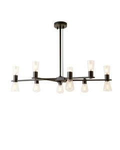 Retha 8-Light Sputnik Modern Linear Chandelier