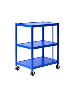 Dawn Branch Empty Rolling Workshop Cart - Blue (synthetic illustration; no displayed measurements)