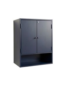Slate Bridge Wall-Mounted Laundry Cabinet - Navy (synthetic illustration; no displayed measurements)