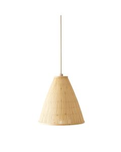 Field Brook Pendant Light Suspended From One Plain Cable - Beige