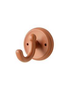 Birch Bend Wall-Mounted Robe Hook - Terracotta