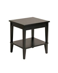 Bay Crest Side Table - Black (synthetic illustration; no displayed measurements)