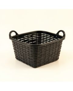 Cliff Bluff Empty Storage Basket - Black (synthetic illustration; no displayed measurements)