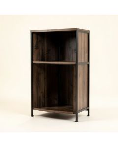 Drumm 49.2 '' H X 13.4 '' W Steel Corner Bookcase (synthetic illustration; no displayed measurements)