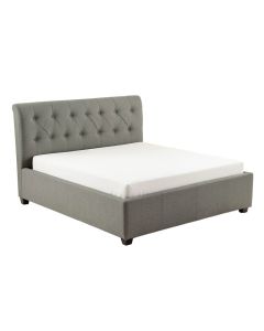 Reinaldo Studded Winged Upholstered Storage Platform Bed (synthetic illustration; no displayed measurements)