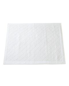 Spruce Branch Rectangular Outdoor Rug - White (synthetic illustration; no displayed measurements)