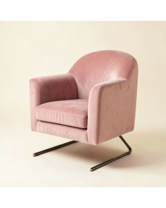 Accent Chair Living Room/Bed Room , Modern Leisure Chair Pink (synthetic illustration; no displayed measurements)