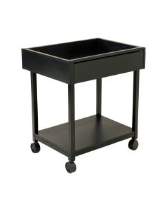 Stone Brook Empty Rolling Workshop Cart - Black
