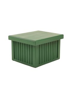 Alder Crest Closed Outdoor Storage Box - Green (synthetic illustration; no displayed measurements)