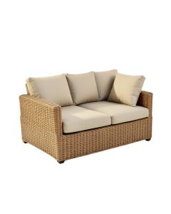River Brook Outdoor Patio Sofa With Cushions (synthetic illustration; no displayed measurements)