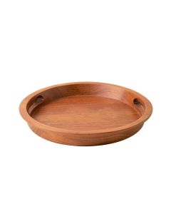Shore Bend Serving Tray - Terracotta (synthetic illustration; no displayed measurements)