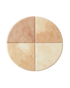 Shore Penny 0.99 '' X 0.99 '' Seashell Penny Round Mosaic Tile