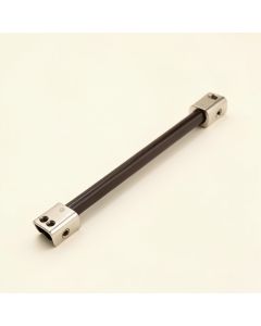 Fleurette Square Single Curtain Rod (synthetic illustration; no displayed measurements)