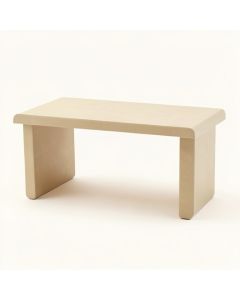 Alder Field Desktop Monitor Riser - Beige (synthetic illustration; no displayed measurements)
