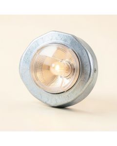 Heidenreich 1 - Light 6.36 '' Caged Geometric Semi Flush Mount (synthetic illustration; no displayed measurements)