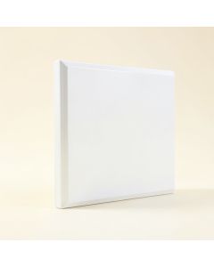 Cornell Flat Pvc Wall Paneling In White (synthetic illustration; no displayed measurements)