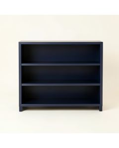 Glen Bluff Low Bookcase - Navy (synthetic illustration; no displayed measurements)