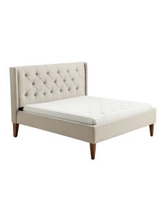 Kristiansand Queen Tufted Upholstered Low Profile Standard Bed