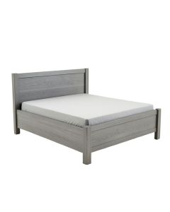 Solid Wood Standard Bed (synthetic illustration; no displayed measurements)