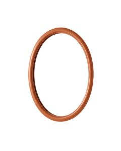 Clay Bluff Framed Wall Mirror - Terracotta