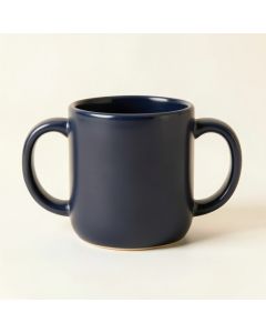 Hill Bluff Ceramic Mug - Navy (synthetic illustration; no displayed measurements)