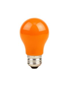Orange Incandescent Light Bulb