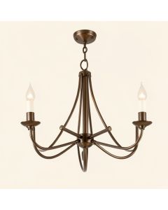 Cedric 4 - Light Unique / Statement Drum Chandelier (synthetic illustration; no displayed measurements)