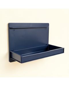 Aspen Edge Empty Wall-Mounted Tool Organizer Panel - Navy (synthetic illustration; no displayed measurements)