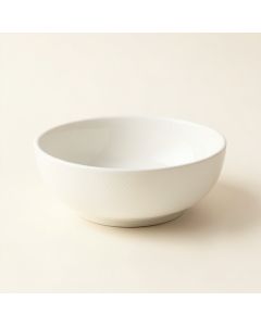 Slate Bend Dining Bowl - White (synthetic illustration; no displayed measurements)