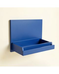 Elm Dell Empty Wall-Mounted Tool Organizer Panel - Blue (synthetic illustration; no displayed measurements)