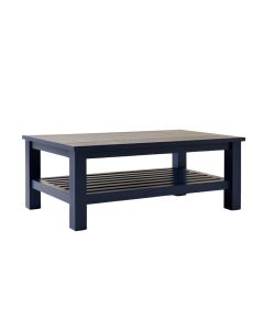 Flint Crossing Coffee Table - Navy (synthetic illustration; no displayed measurements)