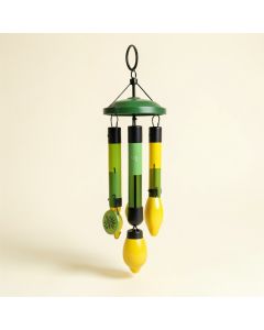 Topher Bee-Flower Wind Chime (synthetic illustration; no displayed measurements)