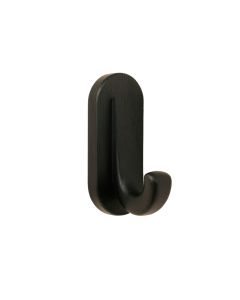 Lake Bend Wall-Mounted Robe Hook - Black