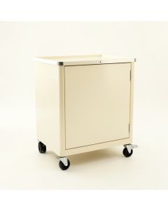 Bay Branch Empty Rolling Workshop Cart - Ivory (synthetic illustration; no displayed measurements)