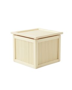 Rowan Crest Closed Outdoor Storage Box - Ivory