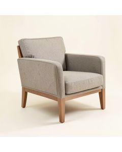 Atwater 33.5 '' Wide Polyester Armchair (synthetic illustration; no displayed measurements)