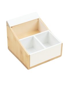 Dune Bridge Empty Coffee-Station Organizer - White