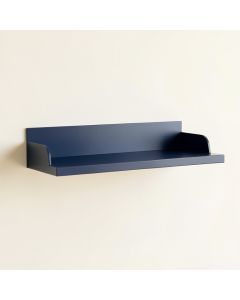 Olive Crest Wall-Mounted Shelf - Navy (synthetic illustration; no displayed measurements)