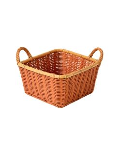 Bay Canyon Empty Storage Basket - Terracotta