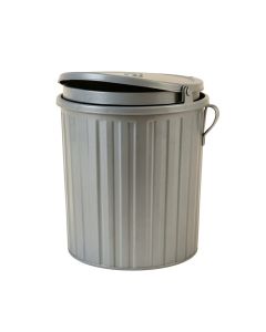 Linden Brook Closed Garden Compost Bin - Gray (synthetic illustration; no displayed measurements)